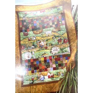 RARE Once Upon A Scrap Quilt Pattern By Scrap Therapy 37" X 51" Quilts
